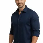 Classic Blue Casual Shirt