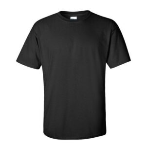 Classic Black Round Neck T-Shirt